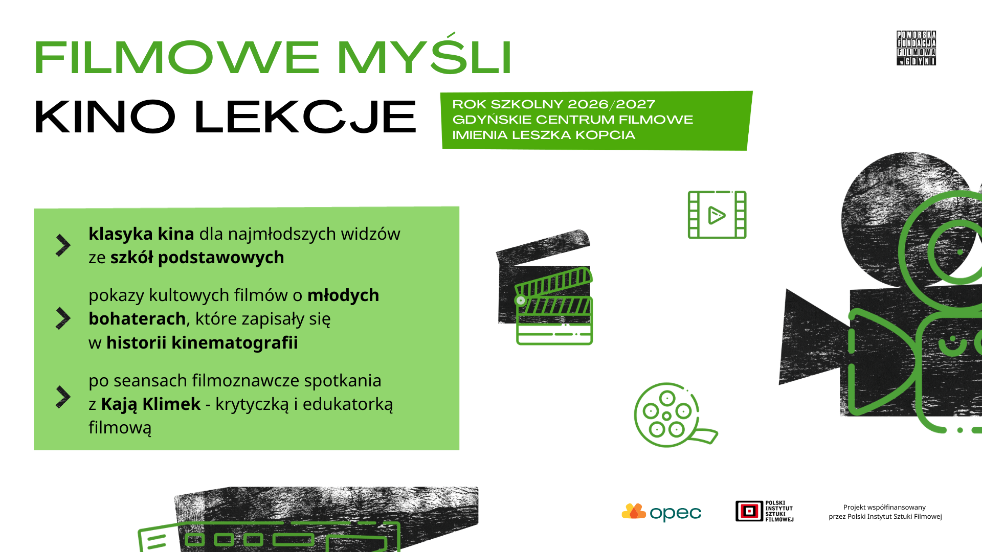 Młoda klasyka kina – kolejna odsłona cyklu „Filmowe myśli. Kino lekcje”