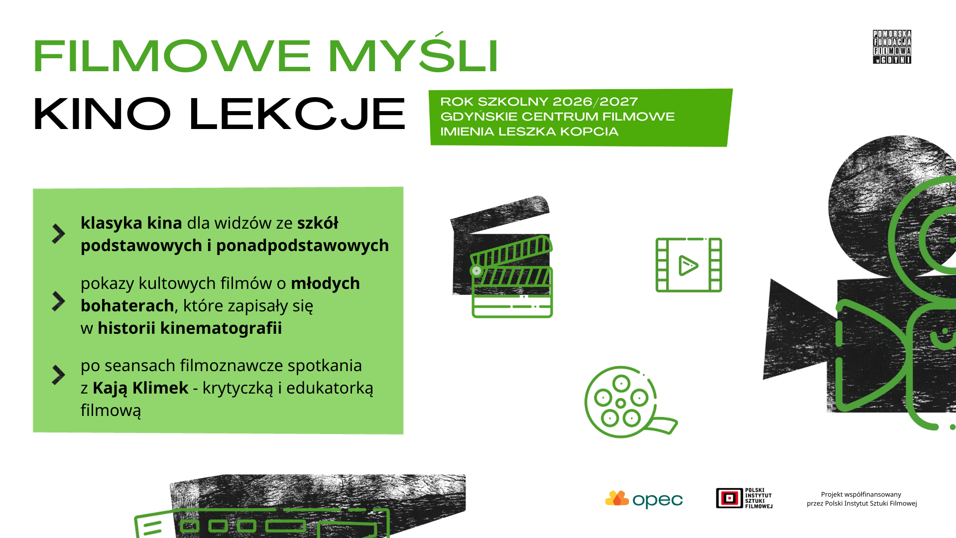 Młoda klasyka kina – kolejna odsłona cyklu „Filmowe myśli. Kino lekcje”