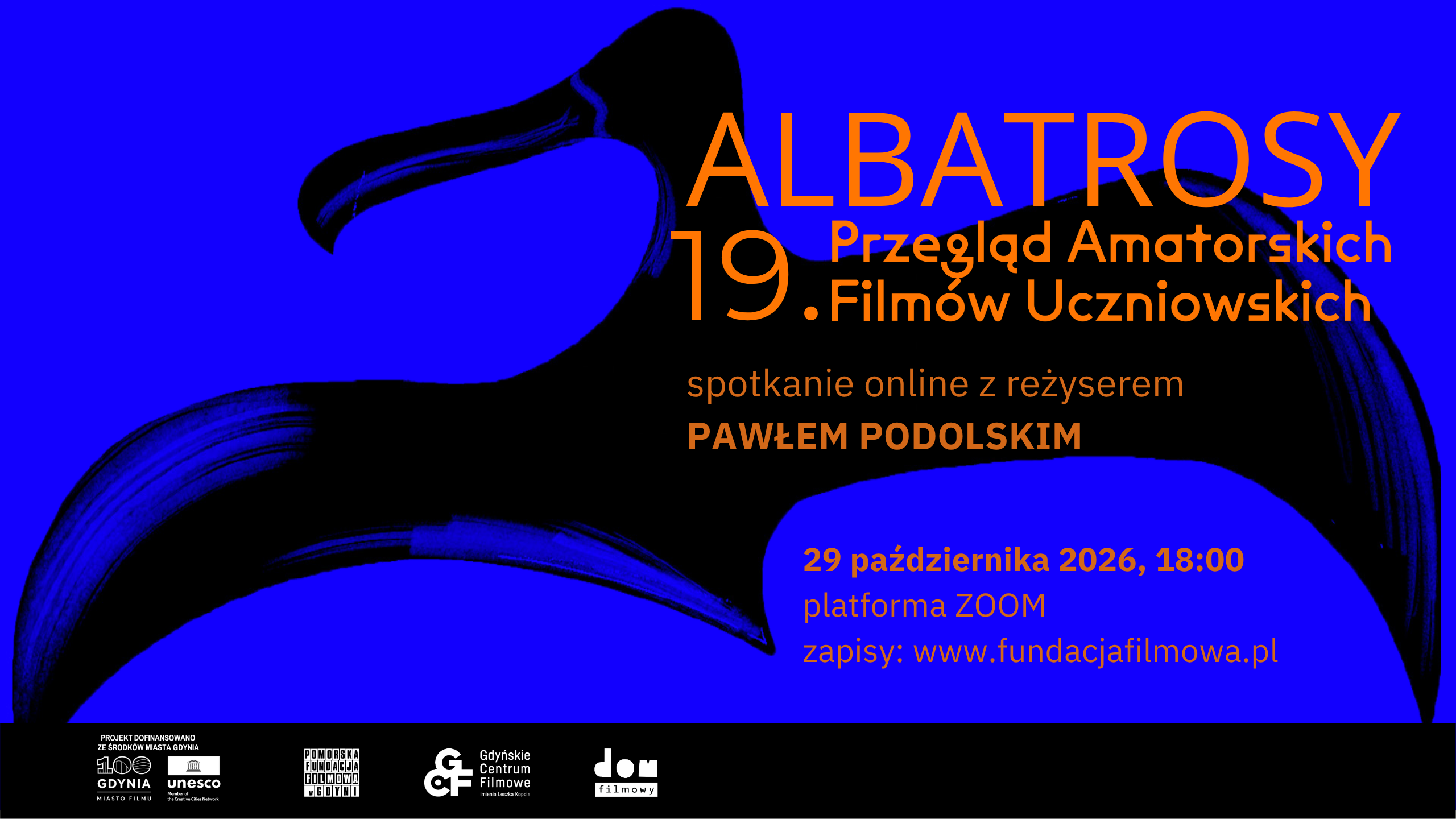 „ALBATROSY” 2026 – spotkanie online z reżyserem Pawłem Podolskim